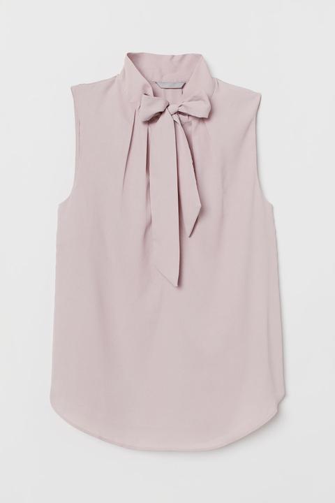 H & M - Camicetta Increspata - Rosa