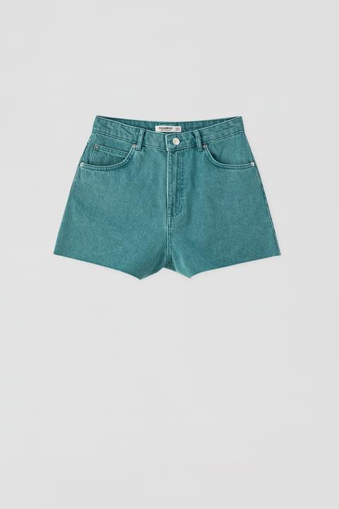 Shorts Vaqueros Bajo Cortado