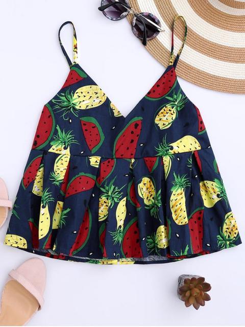 Cami Watermelon Imperio Cintura Tank Top