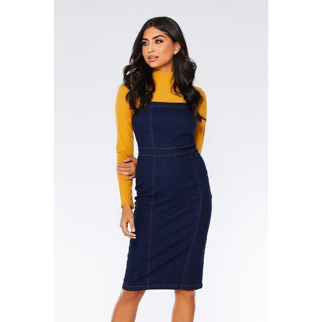 quiz denim dress