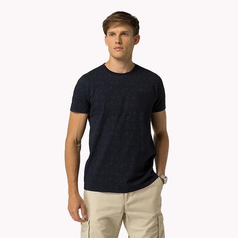 Camiseta Cuello Redondo Punto Algodón