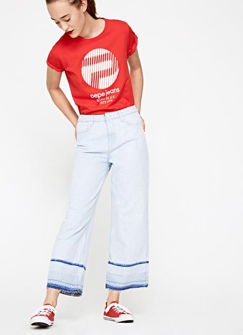 Vaqueros Culotte 'patsy Undone' from Pepe Jeans on 21 Buttons