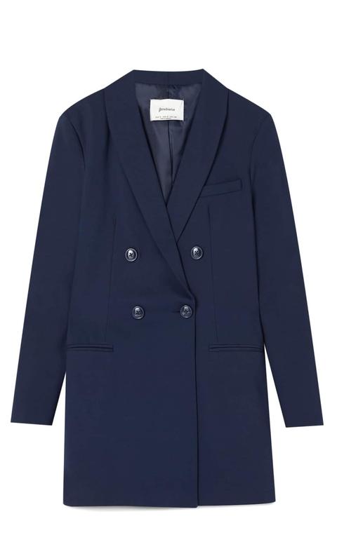 Stradivarius Robe Blazer Femme Marine S From Stradivarius On 21 Buttons