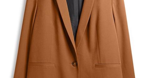 Chaqueta Blazer Color Camel