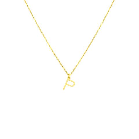 P Necklace Small - Maria Pascual Shop