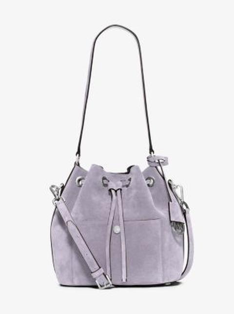 Greenwich Suede Bucket Bag | Michael Kors