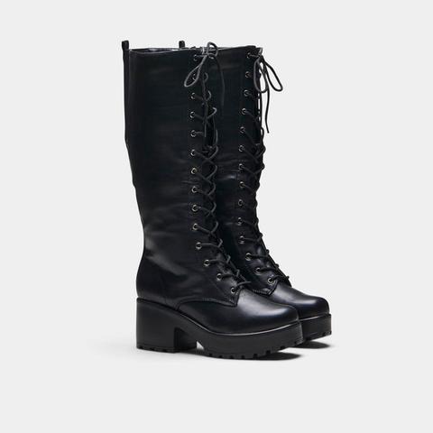 Sektor Chunky Knee High Boots