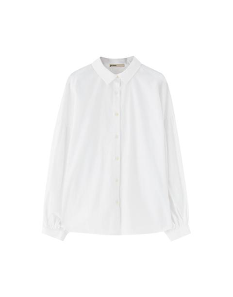 Chemise À Manches Bouffantes