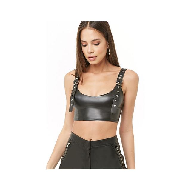 leather tops forever 21