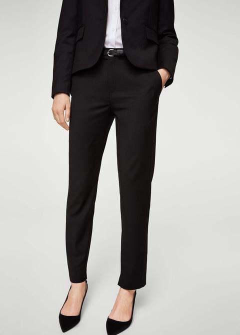 Pantalón Recto Traje