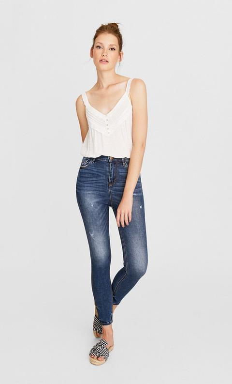 Jeans Super High Waist Jeans Chiaro