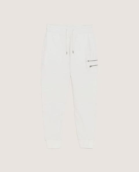 Pantaloni Biker Felpa