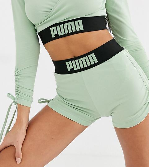 Puma - Exclusivité Asos - Short Moulant - Vert