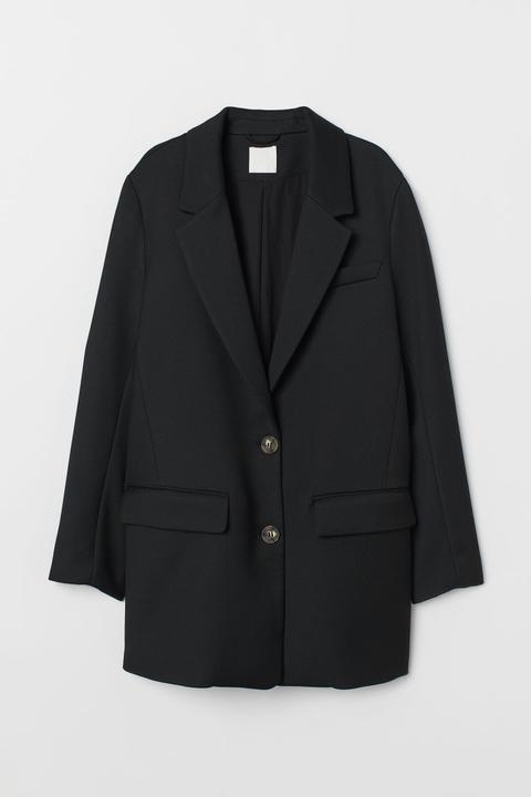 H & M - Giacca Oversize - Nero