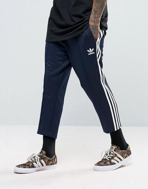 Adidas Originals - Sst Bk3631 - Joggers Comodi Blu Alla Caviglia - Blu