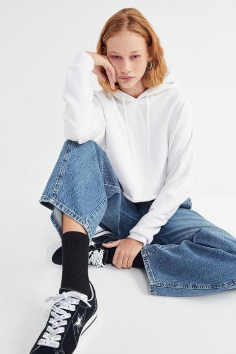 Out From Under Cropped Hoodie Sweatshirt