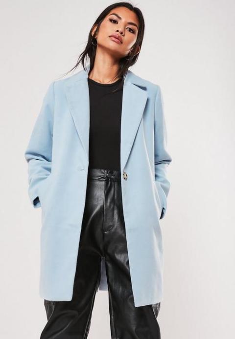 missguided blue coat