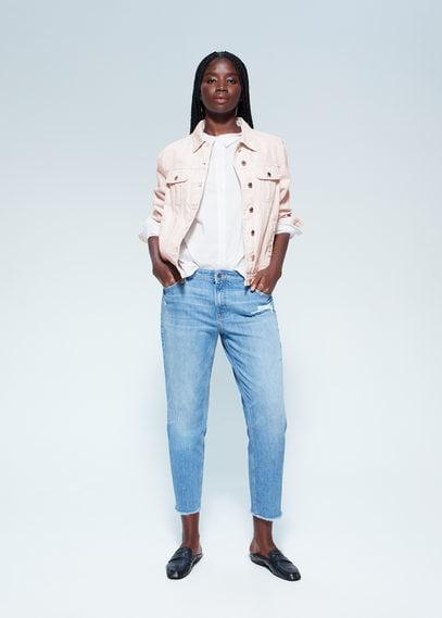 Blouson Denim Pastel