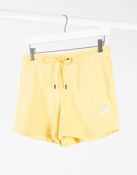 Nike Essentials Shorts In Yellow-beige 