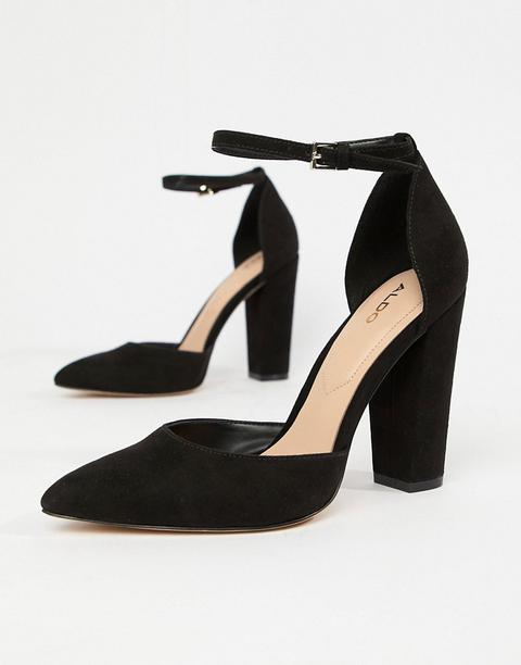 Aldo - Nicholes - Pumps Mit Blockabsätzen - Schwarz