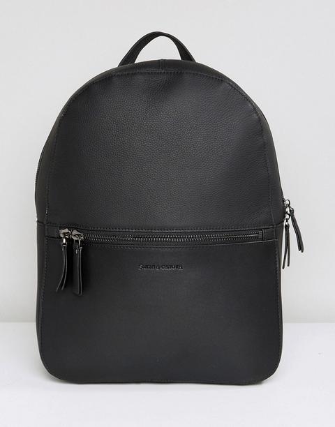 Smith And Canova - Zaino Nero In Pelle - Nero
