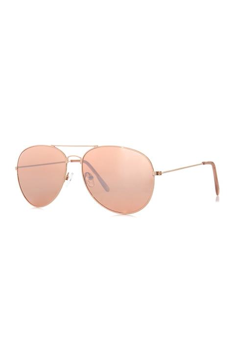 Mirrored Rounded Sunglasses