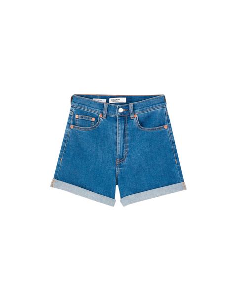 Shorts Vaqueros Talle Alto