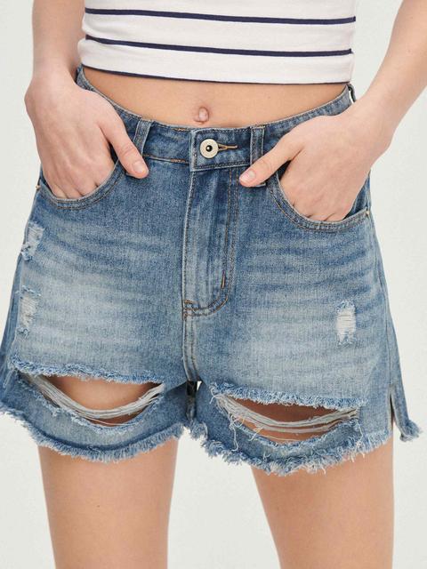 Short Denim Rotos