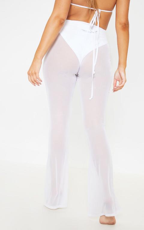 White sales mesh flares