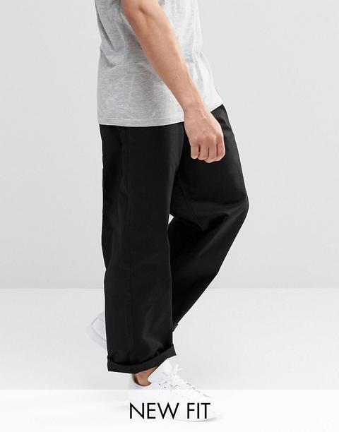 Asos - Chino Oversize Neri - Nero