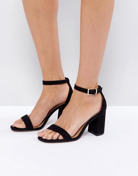 Asos - Hayden - Sandali Con Tacco Largo - Nero