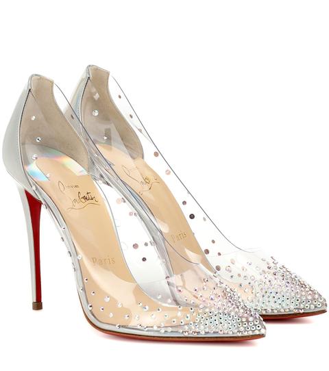 Degrastrass 100 Embellished Pvc Pumps