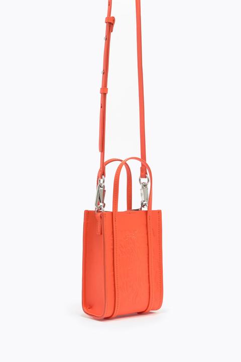Minibolso Tote Naranja