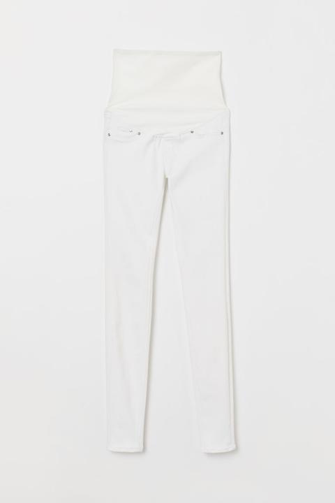Mama Super Skinny Jeans - Blanc
