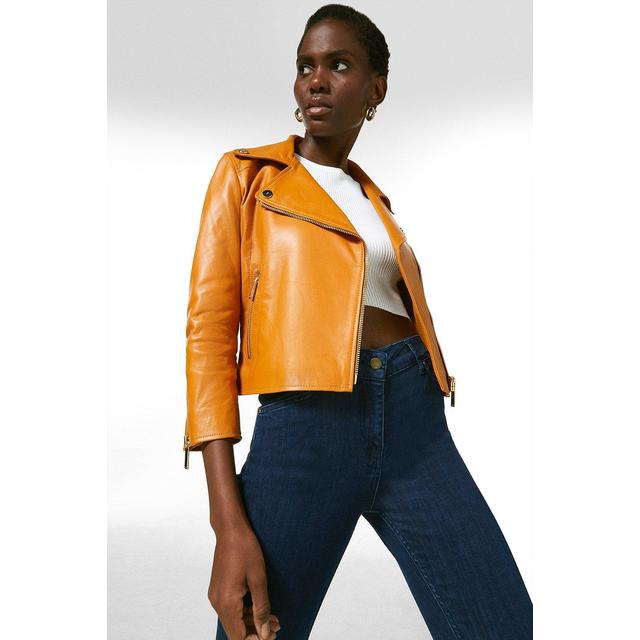 karen millen orange jacket