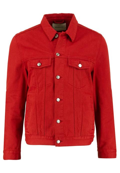 We Are Cph Dakota Giacca Di Jeans Red