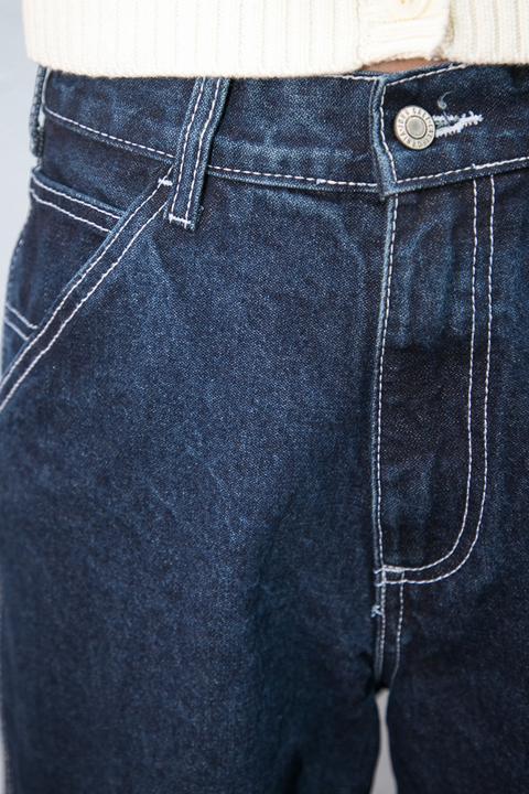 dark wash carpenter jeans