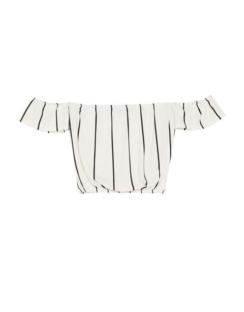 Camiseta Escote Bañera Rayas