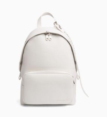 calvin klein logo banner backpack