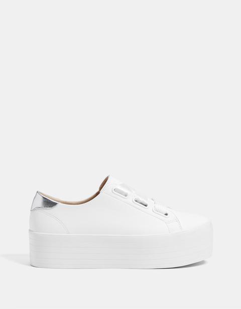 Scarpe Sportive Con Piattaforma E Lacci Xl