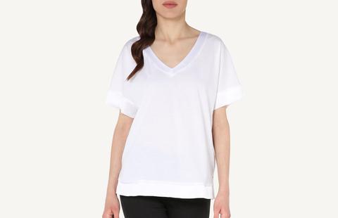 Maglia Mezza Manica In Cotone Supima®