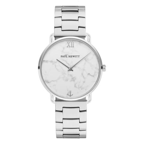 Watch Miss Ocean Marble Silver Metal