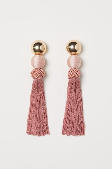 H & M - Pendientes Largos - Naranja