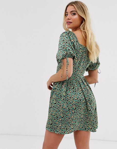 moon river leopard dress