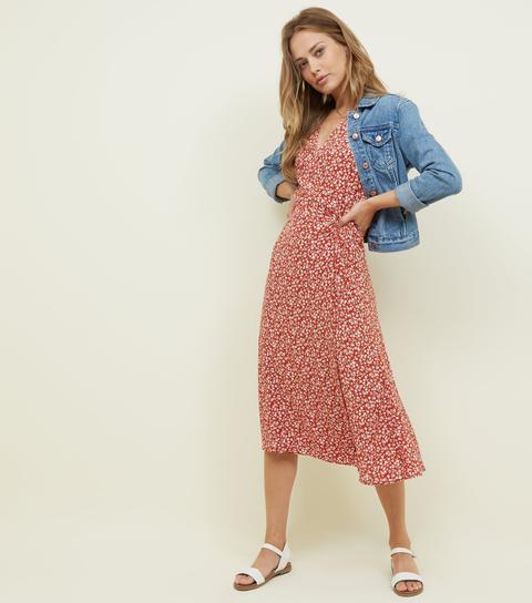 New Look Floral Wrap Dress Online Store, UP TO 61% OFF | www.aramanatural.es