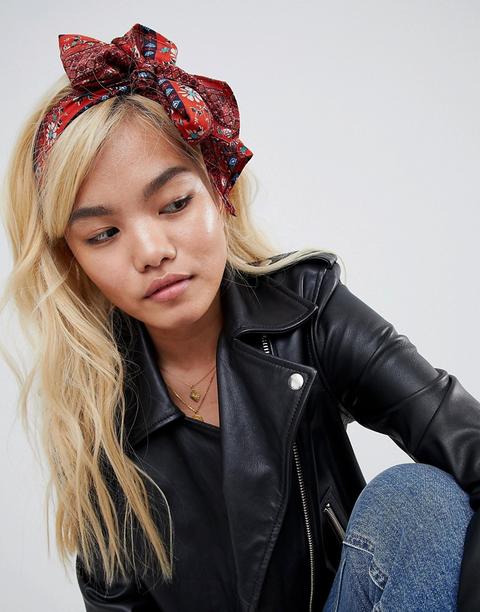 Bandana Con Estampado De Flores Y Mosaico De Asos Design
