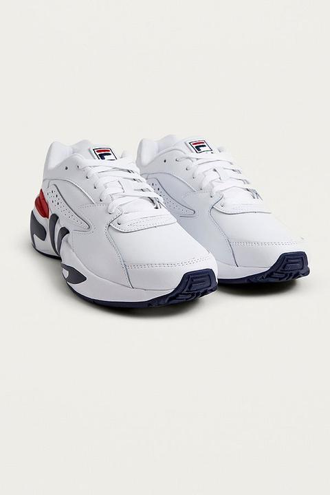 Fila Mindblower White Trainers - Mens Uk 7