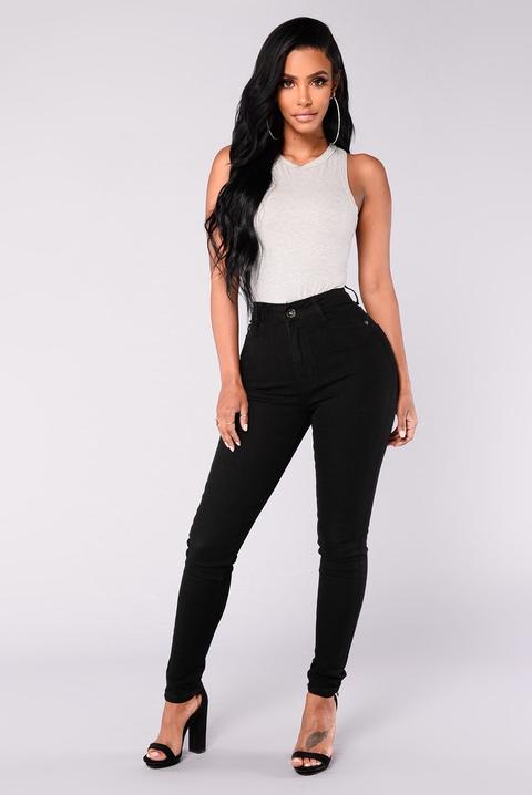 Kahula Skinny Jeans - Black