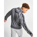 nike tape hoodie grey