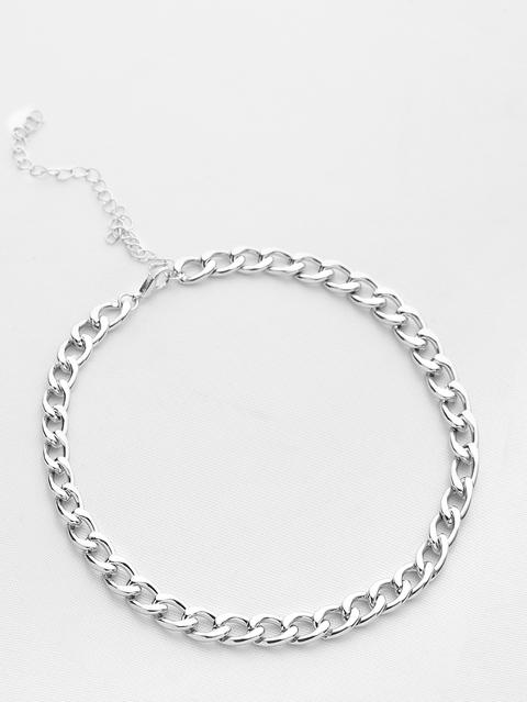 Collar Estilo Gargantilla Con Cadena